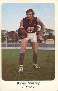 1971 Sunicrust VFL Footy Swap Cards #20 Kevin Murray Front
